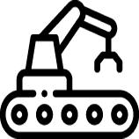 industrial-robot,-factory-automation,-robotic-arm,-AI-machine,-smart-factory